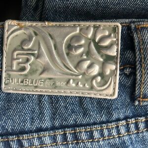 FullBlue Women's Classic‎ Blue Flannel Lined Jeans 20
